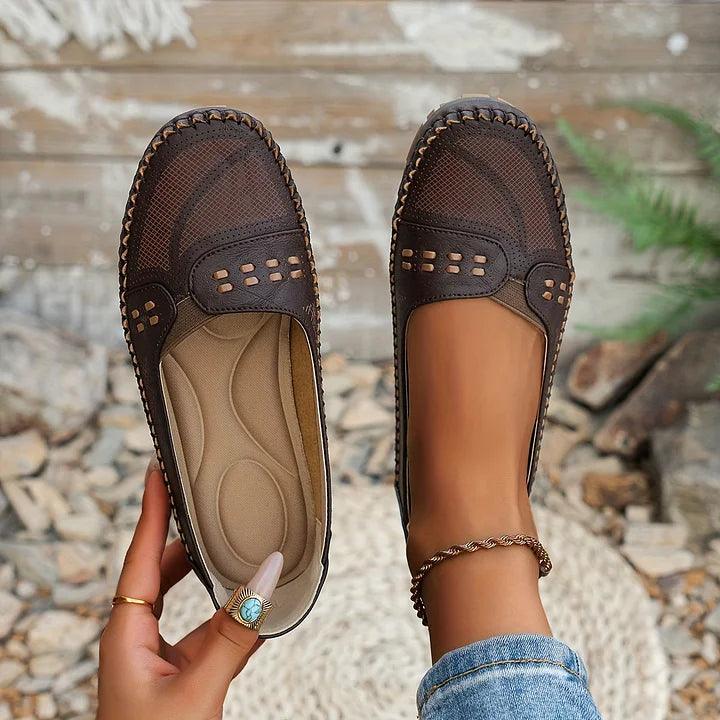 Paulette | Women's Cutout Detail Slip-On Shoes
