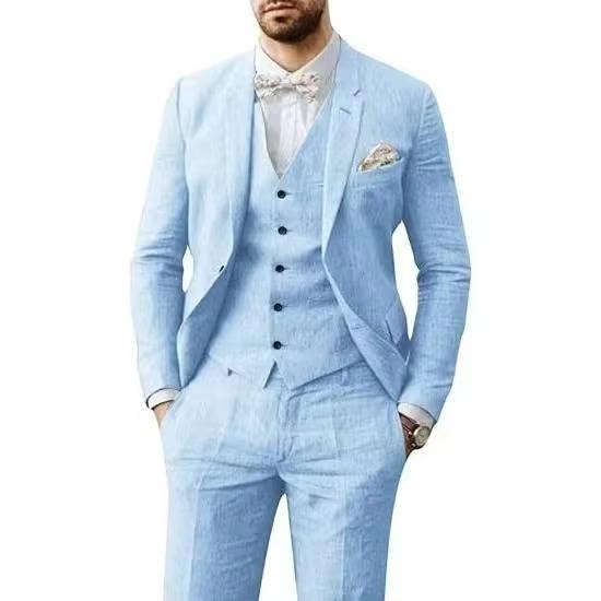 Jasper | Men’s Casual Spring 3-Piece Suit with Waistcoat