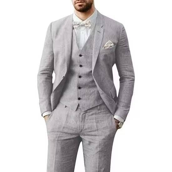 Jasper | Men’s Casual Spring 3-Piece Suit with Waistcoat