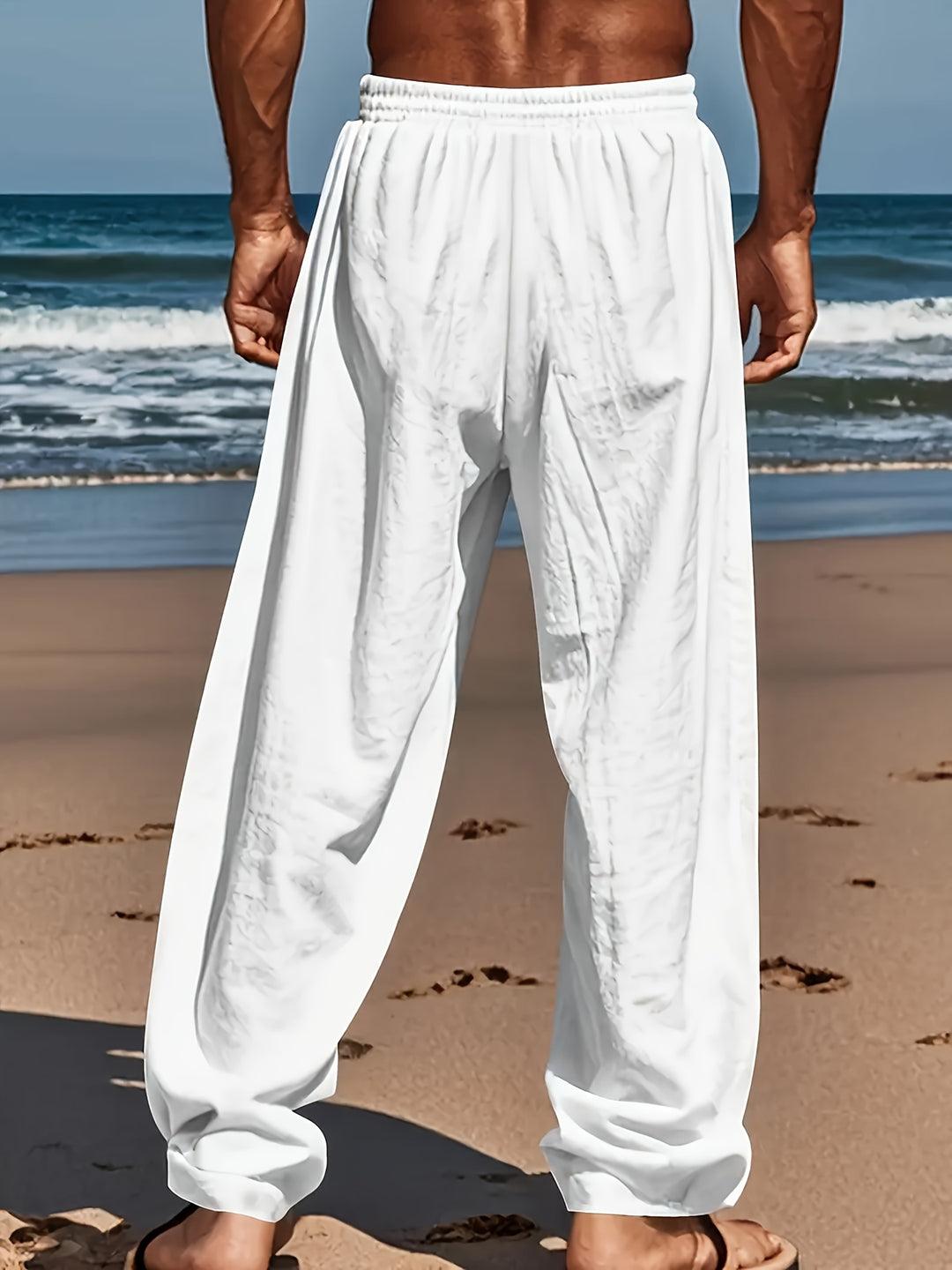 Louis | Men’s Relaxed Trousers with Drawstring Waist