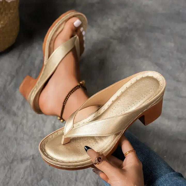 Marilyn | Women's Thong Heel Slippers