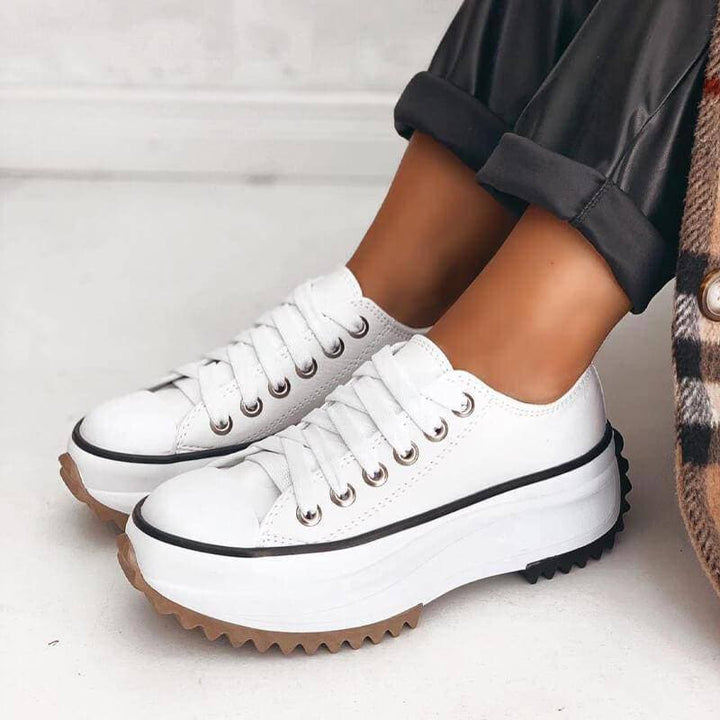 Robyn | Stylish Platform Women’s Trainers with Suede Upper