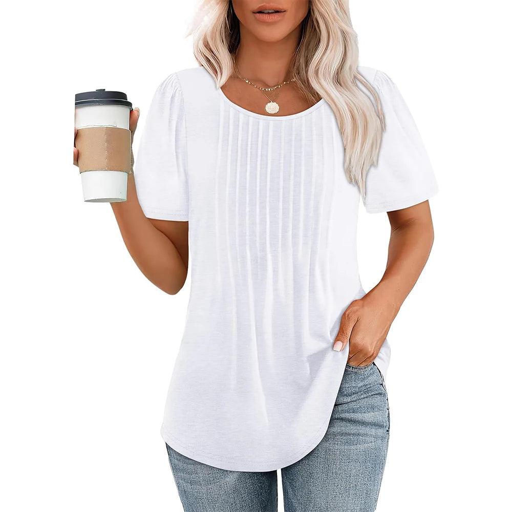 Sienna | Women's Short Sleeve Round Neck Top