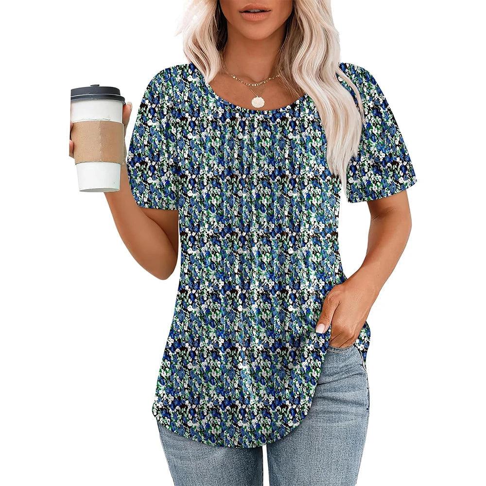 Sienna | Women's Short Sleeve Round Neck Top